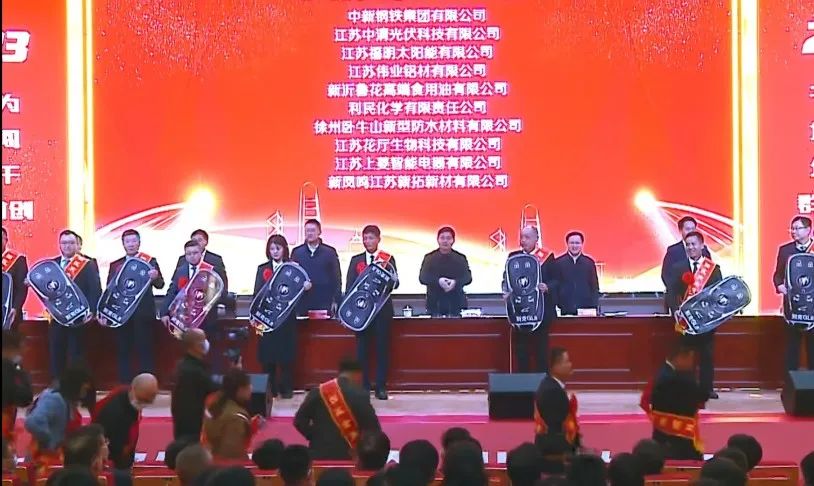 江苏尊龙人生就是博首页喜获新沂经开区“突出孝顺”“金牌项目”双项声誉