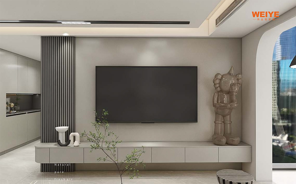 简美木纹电视柜